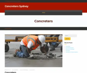 Concreters.sydney(Professional Concrete Driveway in Sydney) Screenshot