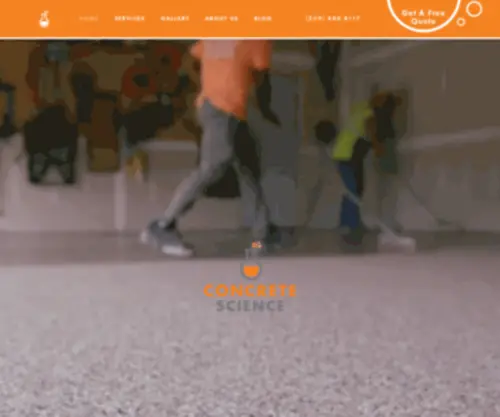 Concretesciencefl.com(Concrete Science Florida) Screenshot