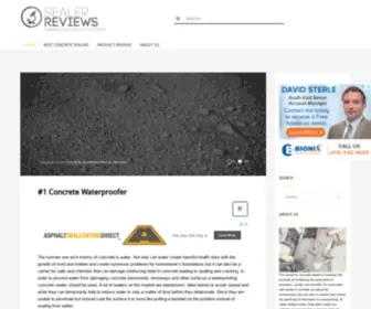 Concretesealerreviews.com(Concrete Sealer Reviews) Screenshot
