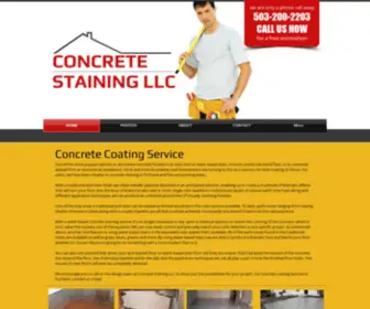 Concretestainingllc.com(Concrete Staining LLC) Screenshot