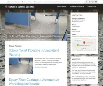 Concretesurfacecoatings.com.au(Concrete Surface Coatings) Screenshot