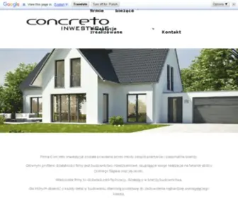 ConcretoinwestycJe.biz(Serwery) Screenshot