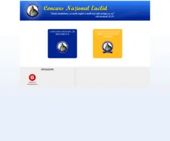 Concurs-Euclid.ro(CONCURS NATIONAL EUCLID) Screenshot