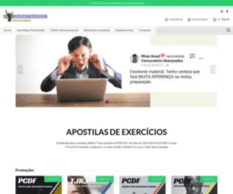 Concurseirosabencoados.com.br(Abençoados) Screenshot