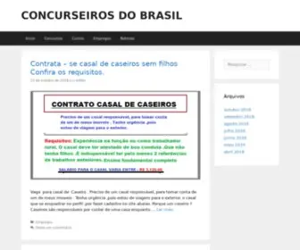 Concurseirosdobrasil.com.br(CONCURSEIROS DO BRASIL) Screenshot