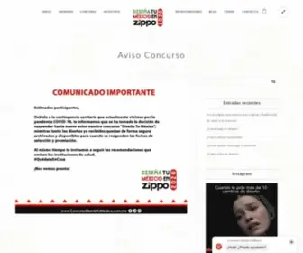 Concursodiseniatumexico.com.mx(Aviso Concurso) Screenshot