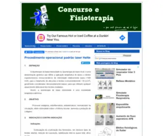 Concursoefisioterapia.com(Dicionário fisioterapia) Screenshot