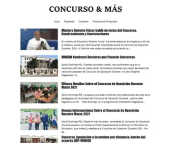 Concursomun2Edu.com(CONCURSO) Screenshot