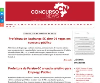 Concursonews.com(Concursos Abertos e Previstos) Screenshot