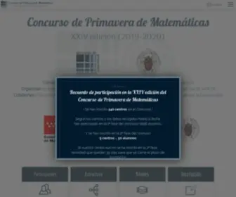 Concursoprimavera.es(Matemáticas) Screenshot