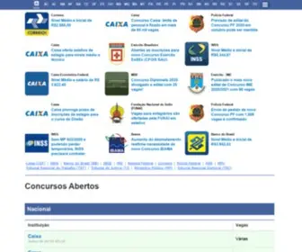 Concursos.com.br(AbertosInformações) Screenshot
