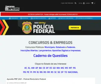 Concursoseempregos.com.br(Concursos Públicos) Screenshot