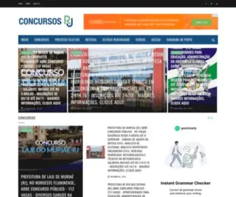 Concursosrj.com.br(Concursos RJ) Screenshot