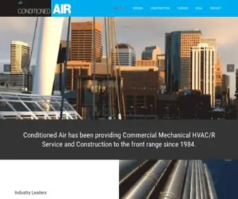 Condaircorp.com(Mechanical Construction) Screenshot