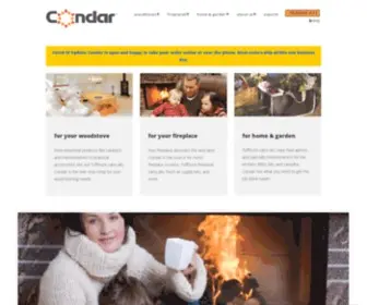 Condar.com(Condar Wood Stove Accessories) Screenshot