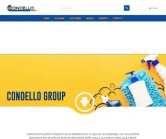 Condellogroup.it(GRUPPO CONDELLO Import) Screenshot