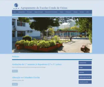 Condeoeiras.edu.pt(Procedimento concursal comum de recrutamento para ocupação de 1 (um) posto de trabalho) Screenshot