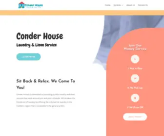 Conderhouse.com.au(Pick Up & Drop Off Laundry Services) Screenshot