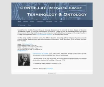 Condillac.org(Condillac Research Group) Screenshot