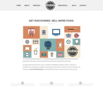 Condimentmarketing.com(The Condiment Marketing Co) Screenshot
