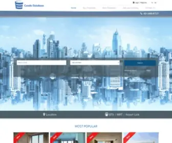 Condo-Database.com(Condo Database) Screenshot