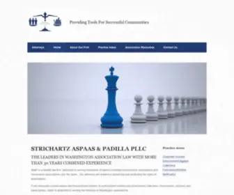 Condo-Lawyers.com(Law Offices Of Strichartz Aspaas & Padilla PLLC) Screenshot