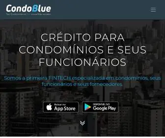 Condoblue.com(A primeira fintech especializada em condomínios) Screenshot