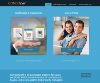Condocafe.com(CONDOCafé) Screenshot