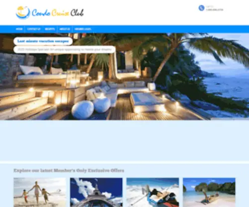 Condocruiseclub.com(Condo Cruise Club) Screenshot