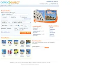 Condodirect.com(Plan A Vacation) Screenshot