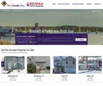 Condoguy.com(Chittenden County VT) Screenshot