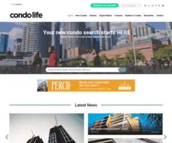 Condolifemag.com(Condo Life) Screenshot