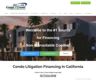 Condolitigation.com(Coast 2 Coast Funding group) Screenshot