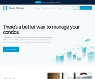 Condomanager.com(Online Property & Condo management Services) Screenshot