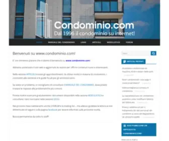 Condominio.com(Dal 1996 il condominio su internet) Screenshot