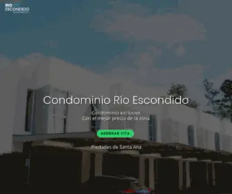 Condominiorioescondido.com(Condominio Rio Escondido) Screenshot