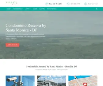 Condominiosantamonicadf.com.br(Condomínio Santa Monica DF) Screenshot
