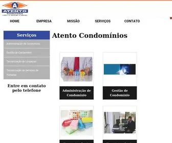 Condominiosatento.com.br(Atento Condomínios) Screenshot