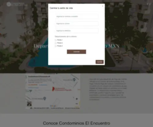 Condominioselencuentro.com(Condominios) Screenshot