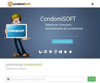 Condomisoft.com(CondomiSOFT Software para administración de condominios) Screenshot