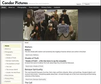 Condor-Pictures.com(Condor Pictures International Films and TV Productions) Screenshot