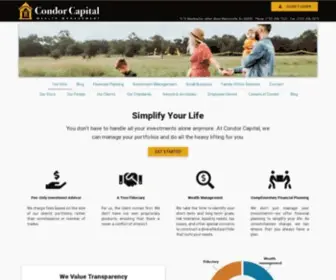 Condorcapital.com(Our Firm) Screenshot