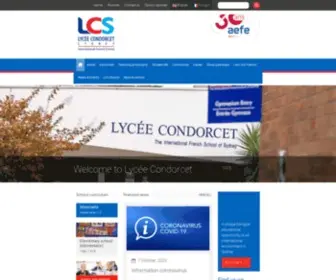 Condorcet.com.au(Accueil) Screenshot