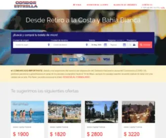 Condorestrella.com.ar(Compra tus pasajes de micro) Screenshot