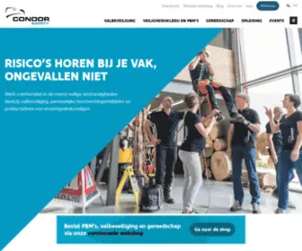 Condorsafety.be(Condor Safety) Screenshot
