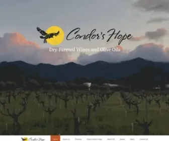 Condorshope.com(Condor's Hope) Screenshot