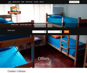 Condorshouse.com(Condors House Miraflores) Screenshot