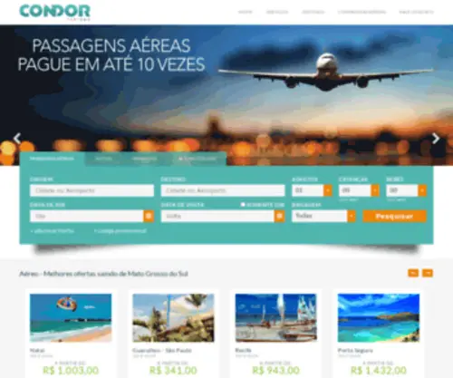 Condortur.com.br(CONDOR TURISMO) Screenshot