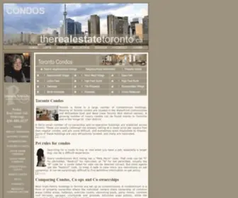 Condos-Lofts-Toronto.com(Toronto Real Estate) Screenshot