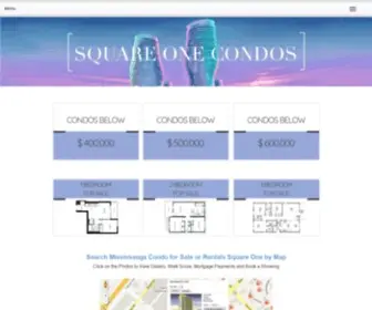 Condosquareonesearch.com(Square One Condos) Screenshot